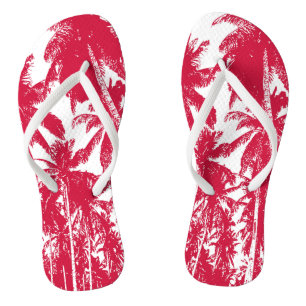 Design tropischer Palmen Badesandalen
