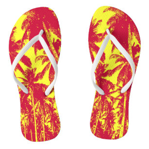 Design tropischer Palmen Badesandalen