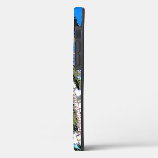 Design tropischer Palmen Case-Mate iPhone Hülle (Rückseite / Links)