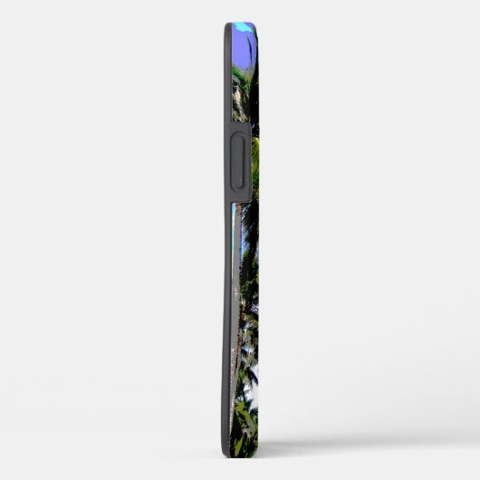 Design tropischer Palmen Case-Mate iPhone Hülle (Rückseite / Rechts)