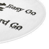 Design über einfache Arbeit und harte Arbeitsbezie Schneidebrett (Ecke)