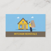 Design, Umzugsfirma Visitenkarte (Vorderseite)