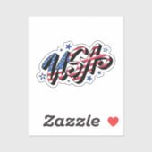 design usa aufkleber (Blatt)