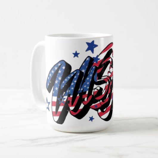 design usa kaffeetasse (Vorderseite Links)