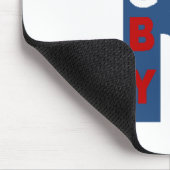 DESIGN-USA-RUGBY-Mausteppich Mousepad (Ecke)