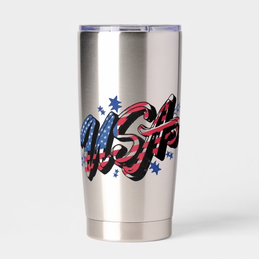 design usa thermobecher (Vorderseite)