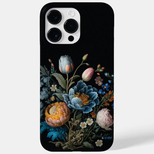 Design viktorianischer Blume - Ein zeitloser Klass Case-Mate iPhone Hülle (Rückseite)