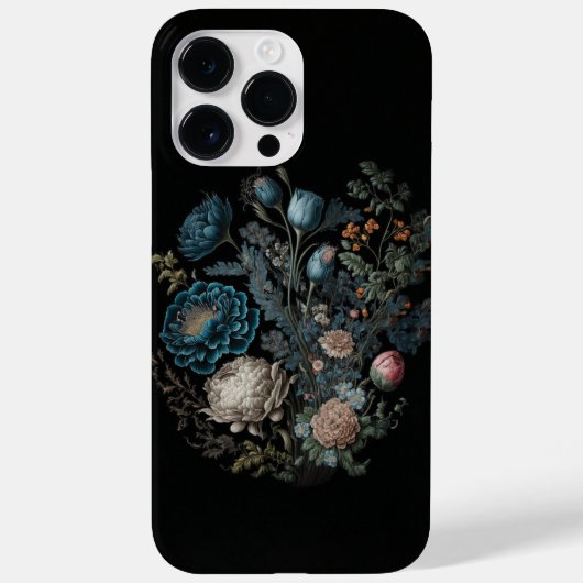 Design viktorianischer Blume - Ein zeitloser Klass Case-Mate iPhone Hülle (Rückseite)