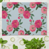 Design Vintager Rose Geschirrtuch (Gefaltet)