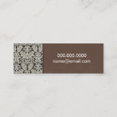 Design ~ Visitenkarte (Rückseite)