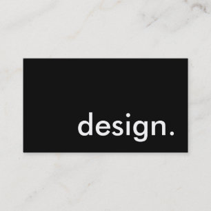 design. visitenkarte
