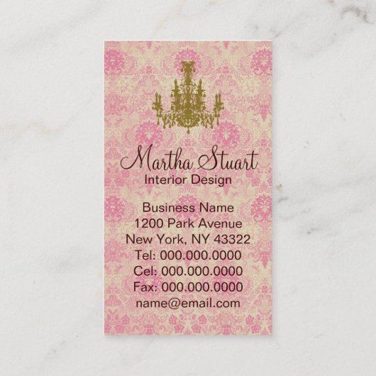 Design ~ Visitenkarte (Rückseite)