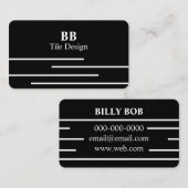 Design-Visitenkarte Visitenkarte (Vorne/Hinten)