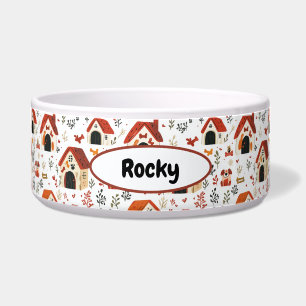 Design von adorable Dog Houses Napf