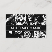 Design von Auto-Mechanik-Visitenkarten Visitenkarte (Vorderseite)