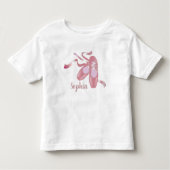 Design von Ballet Shoes Kleinkind T-shirt (Vorderseite)