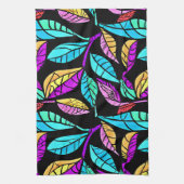 Design von Blätter aus festem Glas Geschirrtuch (Vertikal)