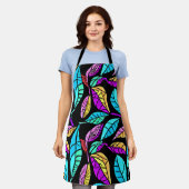 Design von Blätter aus festem Glas Schürze (Getragen)