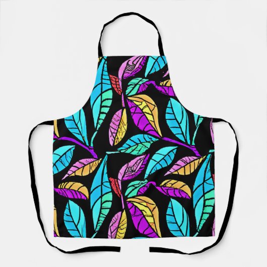 Design von Blätter aus festem Glas Schürze (Vorderseite)