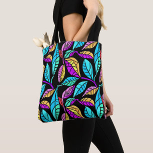 Design von Blätter aus festem Glas Tasche