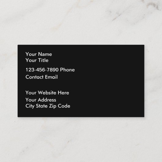 Design von Business Cards für Automotive Theme Visitenkarte (Rückseite)