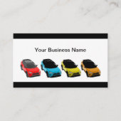 Design von Business Cards für Automotive Theme Visitenkarte (Vorderseite)