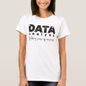 Design von Datenanalytikern - Sinn für Unsinn mach T-Shirt (Vorderseite)