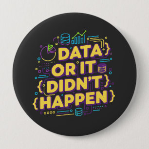 Design von Datenwissenschaften - Daten oder sie si Button