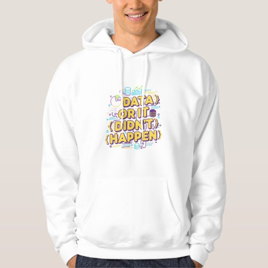 Design von Datenwissenschaften - Daten oder sie si Hoodie (Vorderseite)