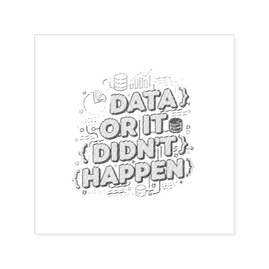 Design von Datenwissenschaften - Daten oder sie si Permastempel (Design)