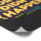 Design von Datenwissenschaften - Daten oder sie si Poster (Ecke)