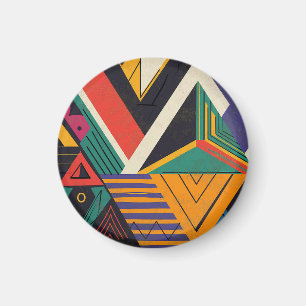 Design von Dreiecken in lebendigen Farben mit Must Magnet
