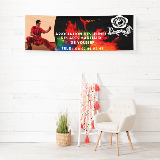 Design von exquisiten Kampfkünstlern Banner (Insitu)