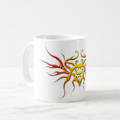 Design von Flügeldrachen - rot Kaffeetasse (Vorderseite Links)