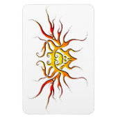 Design von Flügeldrachen - rot Magnet (Vertikal)