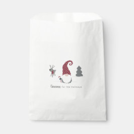 Design von Gnome und Reindeer skandinavisches Tomt Geschenktütchen