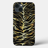Design von Goldtiger-Streifen Case-Mate iPhone Hülle (Rückseite)
