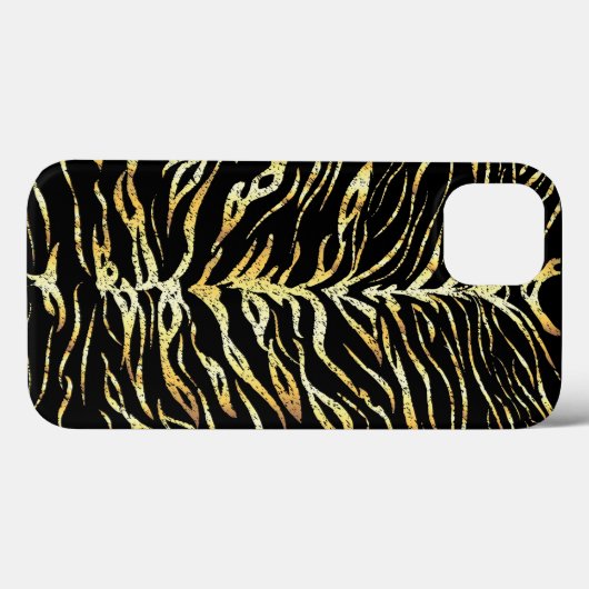 Design von Goldtiger-Streifen Case-Mate iPhone Hülle (Rückseite (Horizontal))