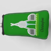 Design von Golfklubs Golf Headcover (Vorderseite)
