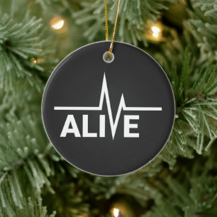 Design von Heartbeat Keramik Ornament