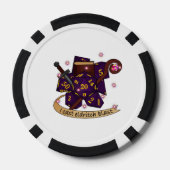 Design von Hexenmeisterwürfen Pokerchips (Rückseite)