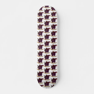 Design von Hexenmeisterwürfen Skateboard