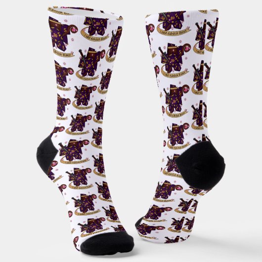 Design von Hexenmeisterwürfen Socken (Gewinkelt)