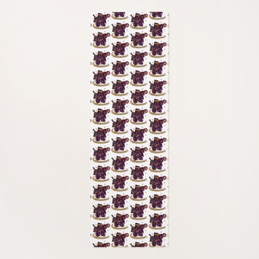 Design von Hexenmeisterwürfen Yogamatte (Rückseite)