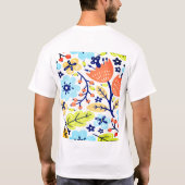 Design von Jerry und Blume T - Shirt (Rückseite)