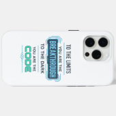 Design von KI-Angeboten - Durchbruch bei der Code  Case-Mate iPhone Hülle (Rückseite (Horizontal))