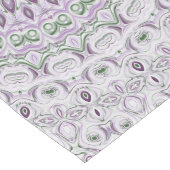 Design von Lavendel und Green Mandala Großer Tischläufer (Ecke)