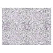 Design von Lavendel und Green Mandala Tischdecke (Vorderseite (Horizontal))