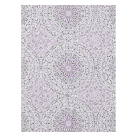 Design von Lavendel und Green Mandala Tischdecke (Vorderseite)