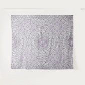 Design von Lavendel und Green Mandala Wandteppich (Vorderseite (Horizontal))